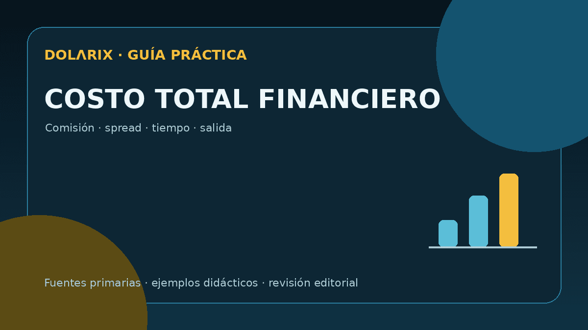 Ilustración editorial: Comparar el costo total financiero