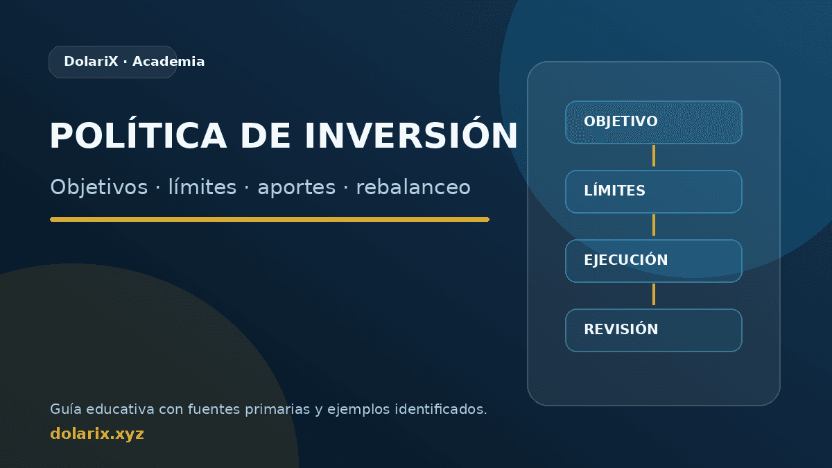 Ilustración editorial: Política de inversión personal