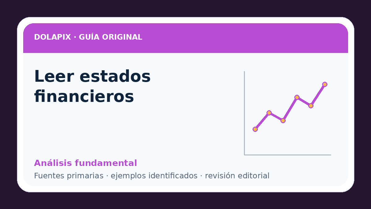 Portada de Leer estados financieros