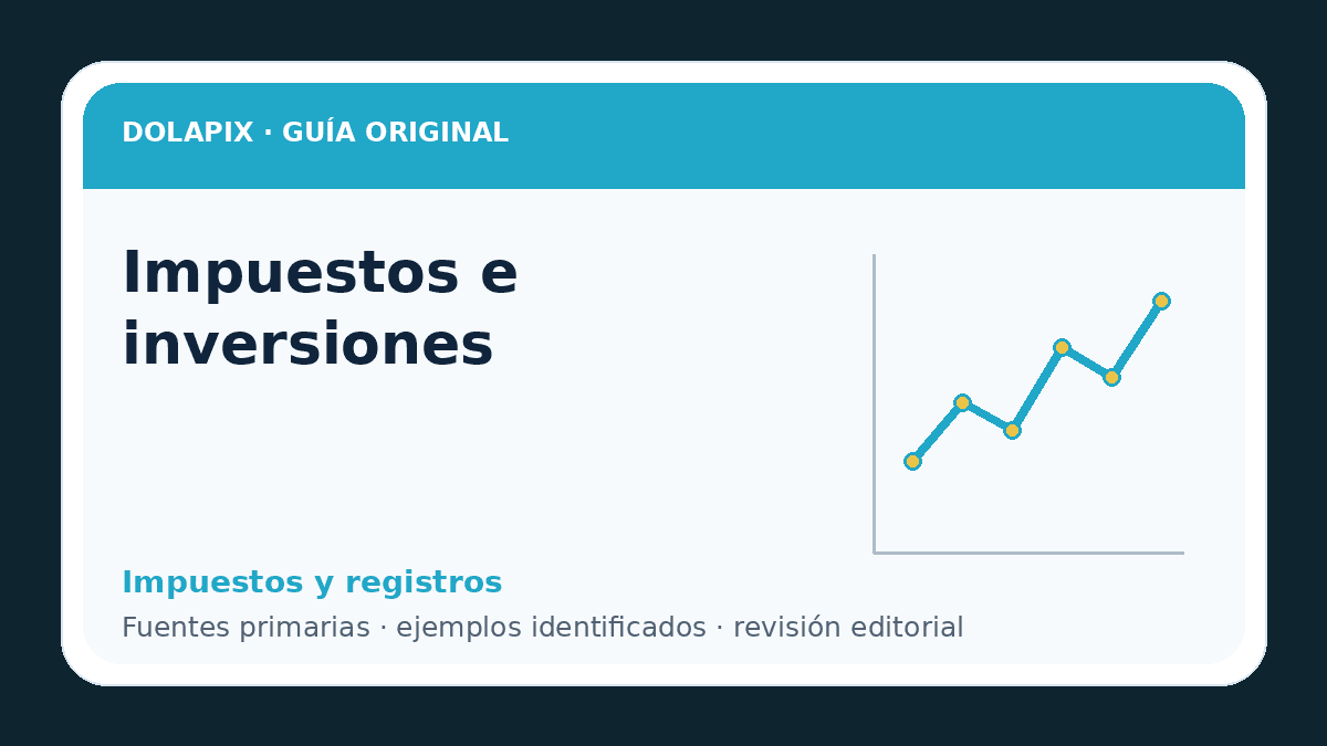 Ilustración editorial: Impuestos e inversiones